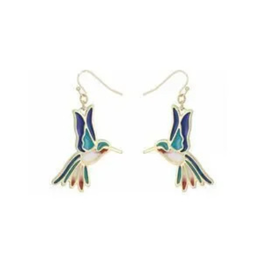 Hummingbird?Drop Earrings N2156